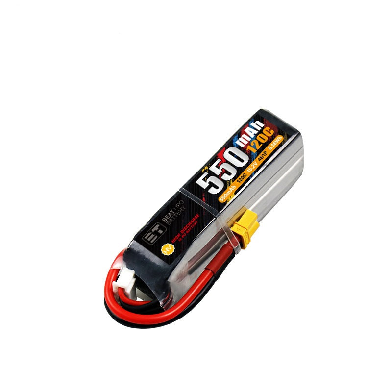 550mAh 120C LiHV Battery Series – 2S / 3S / 4S High-Voltage Micro Packs for FPV Drones & Mini RC (XT60 / XT30)