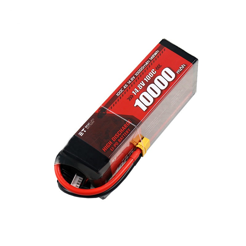 10000mAh 100C LiPo Battery Series – 2S / 3S / 4S High-Capacity High-Burst Packs for RC Cars & FPV Drones (XT60 / T-Plug)
