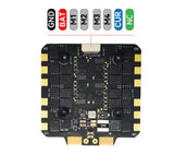F722 3-8S 36x36mm Flight Controller + 80A 4-in-1 BLHeli ESC Combo – Dual 5V/10V BEC, 16MB Blackbox, DSHOT600, for FPV Freestyle & Racing Drone