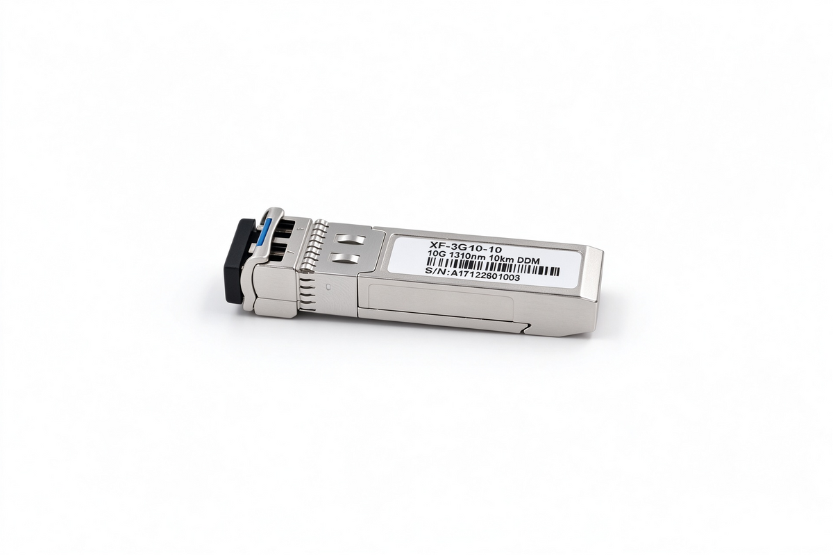 10G SFP+ Transceiver 1310nm SMF 10/20km Duplex LC DDM | Commercial & Industrial Temp | OEM Customization Available