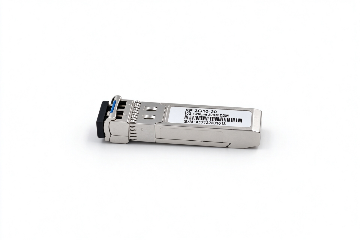 10G SFP+ Transceiver 1310nm SMF 10/20km Duplex LC DDM | Commercial & Industrial Temp | OEM Customization Available