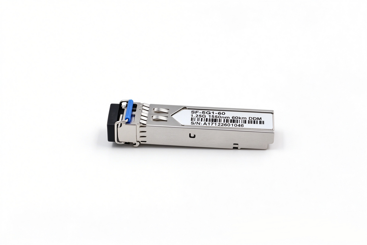 1.25G SFP Transceiver 1550nm SMF 60/80/120km Double LC DDM | Commercial & Industrial Temp | OEM Customization Available