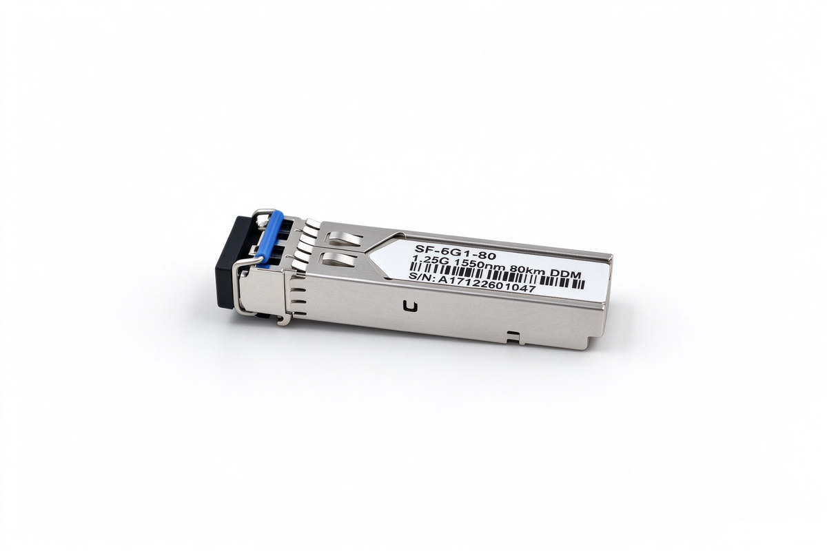 1.25G SFP Transceiver 1550nm SMF 60/80/120km Double LC DDM | Commercial & Industrial Temp | OEM Customization Available