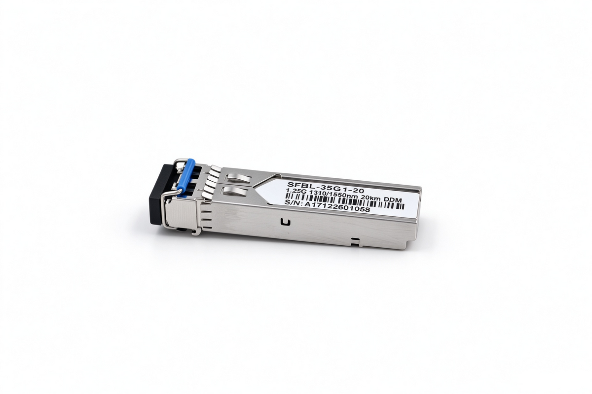1.25G SFP BIDI Transceiver 1310/1550nm SMF 3/20/40km Single LC DDM | Commercial & Industrial Temp | OEM Customization Available