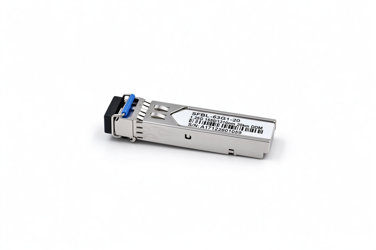 1.25G SFP BIDI Transceiver 1550/1310nm SMF 3/20/40km Single LC DDM | Commercial & Industrial Temp | OEM Customization Available